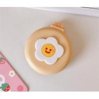 ราคา หวีกระจก แบบพกพา พับเก็บง่าย พกพาสะดวก ลายน่ารักๆ มาใหม่น้า วีกระจกทรงกลม ลายการ์ตูน ตลับหวีพร้อมกระจกแบบพับได้ (15717591044)