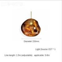 ราคา HEIKESZ โคมไฟแชนเดอเลียร์ตกแต่งบาร์ร้านเสื้อผ้าสไตล์โคมไฟลาวาสไตล์นอร์ดิกโคมไฟแชนเดอเลียร์สำหรับห้องนั่งเล่นห้องนอนโคมไฟแชนเดอเลียร์ไฟเพดานห้อง (20152932761)