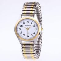 ราคา แฟชั่นนาฬิกาข้อมือผู้หญิงยางยืดนาฬิกาสำหรับผู้ชายหญิงคู่ทั่วไป Casual นาฬิกาสายเหล็ก (9692457218)