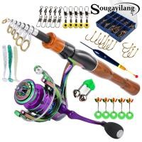 ราคา sougayilang เบ็ดตกปลาครบชุด 1 6m เบ็ดตกปลา และ เบ็ดฝรั่งตกปลา เบ็ดครบชุดถูกๆ และ รอกตกปลา และ สาย (21197940815)