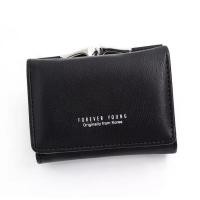 ราคา กระเป๋าสตางค์แฟชั่น กระเป๋าตังค์ผู้หญิงทรงใบสั้น มีช่องใส่เหรียญ และใส่บัตร จุได้เยอะ FOREVER YOUNG มีของพร้อมส่ง T11 T414 (20425536558)