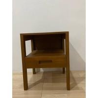 ราคา CPG โต๊ะข้างโซฟาไม้สัก 40x40สูง50CM ตู้หัวเตียงมินิมอล โต๊ะข้างเตียงโมเดิร์น โต๊ะข้างเตียง โต๊ะเคียง 1ลิ้นชัก มือจับหลุม สีไม้สักเก่า K 376 (20690510850)