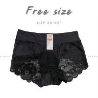 ราคา 8839 กางเกงในลูกไม้เต็มตัว กางเกงในลูกไม้ไซส์ใหญ่ กางเกงในลูกไม้สาวอวบ ยืดหยุ่นผ้านิ่มยืดหยุ่น (10390097653)