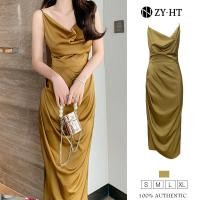 ราคา ZY HT EraVogue เดรสผู้หญิง เดรสไปงานแต่ เดรสสีทอง เดรสสายเดี่ยว เดรสออกงาน เดรสเซ็กซี่ เดรสเกาหลี ชุดออกงาน ชุดไปทะเล ชุดราตรี พร้อมส่ง 9306 (8708432466)