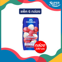 ราคา แพ็ค 6 กล่อง CHABAA น้ำผลไม้ชบา 180 ml (14231598282)