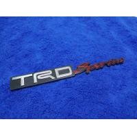 ราคา AD โลโก้ตัวหนังสือ TRD sportivo พื้นดำ 19 2 5cm 1ชิ้น (14987745363)