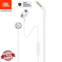 ราคา ต้นฉบับ JBL live100 ลายเซ็นเสียงหูฟังในหู 3 5 มิลลิเมตรแจ็คสายเสียงสเตอริโอ Harman หูฟังกีฬาการเล่นเกมลึกเบสหูฟังพร้อมไมโครโฟนสำหร (1771374134)