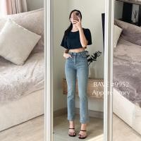 ราคา กางเกงยีนส์ BAVE 9952 ขากระบอกเล็ก เก็บทรง ไซส์ค่อนข้างเล็ก (18463726070)