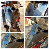 ราคา โลโก้ ตราส้อมเสียง Yamaha Mio115 2004 2006 5HV F3108 00 สินค้าแท้เบิกศูนย์บริการ YAMAHA (16698046847)