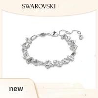 ราคา สร้อยข้อมือ สวารอฟสกี้ Mesmera คอลเลกชันใหม่คริสตัลสีขาว 925 สร้อยข้อมือเงินสเตอร์ลิงสำหรับผู้หญิง new Swarovski Mesmera series bracelet is a niche womens light luxury design Womens bracelet with whit