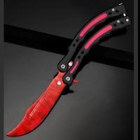 ราคา Meet tu พร้อมส่ง มีดบาลิซอง มีดผีเสื้อ มีดซ้อมบาลิซอง balisong ซ้อม มีด csgo (19515196738)