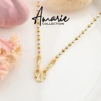 ราคา พร้อมส่ง สร้อยคอสองกษัตริย์ สีทอง24k ยาว18นิ้ว เม็ด2 5มิล ลายเหลี่ยมเงา ใส่อาบน้ำได้ทุกวัน SN4 (8295764726)