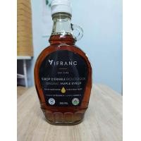 ราคา เมเปิลไซรัป น้ำเชื่อม ออร์แกนิคเมเปิลไซรัป ตราเวอร์ฟราน ขนาด 250 มล Organic Maple Syrup VIFRANC BRAND (18902436756)
