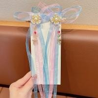 ราคา 2 Pcs Ancient Tassel Butterfly Hair Clip Set Crystal Flower Hairpin Kids Girl Hair Accessories (19666191187)