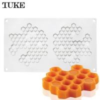 ราคา TUKE ลูกไม้ซิลิโคนแม่พิมพ์ผึ้งรังผึ้งรูปน้ำตาลซิลิโคนแม่พิมพ์ DIY ช็อคโกแลตเค้กตกแต่งเครื่องมืออุปกรณ์ครัว (16210470556)