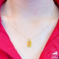 ราคา จี้ทอง จี้ลูกคิด คำแท้ฮ่องกง 99 99 พร้อมสร้อยทองแท้ อิตาลี18K น้ำหนักทอง 0 35 045 กรัม มีใบรับประกันสินค้า (21037371984)