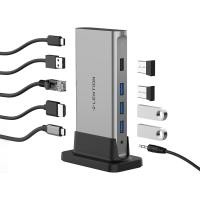 ราคา LENTION USB C HUB Docking Station 4K60Hz HDMI PD Card Reader Type C USB 3 0 Adapter for New Pro Air Laptop HUB USB C (20107117568)