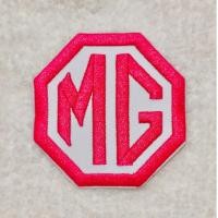 ราคา ตัวรีด ตัวรีดติดเสื้อ อาร์ม อาร์มติดเสื้อ โลโก้ ตรา ยี่ห้อ ลาย เอ็มจี MG Patch embroidery car รถยนต์ สำหรับตกแต่งเสื้อผ้า (19666568023)