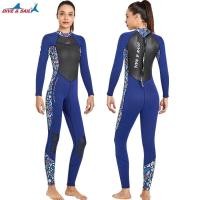 ราคา ชุดว่ายน้ำเต็มตัว3มม ชุดดำน้ำเต็มตัวแบบมีซิปด้านหลังสำหรับผู้หญิงชุดว่ายน้ำเล่นเซิร์ฟให้ความอบอุ่นแขนยาวชิ้นเดียว (13530341547)