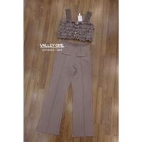 ราคา เซตกางเกง ป้าย Valley girl sz L สีจริงในภาพสุดท้าย (17984641565)
