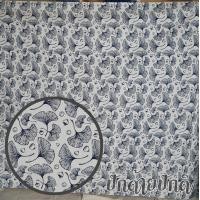 ราคา ผ้าฝ้ายพิมพ์ลาย ผ้าพื้นเมือง ผ้าฝ้ายสีคราม ม่อฮ่อมกัดลาย ผ้าหลา ผ้าเมตร (16413320508)