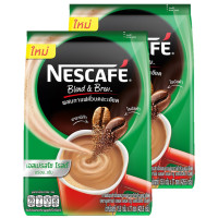 ราคา Nescafe 3in1 Blend Brew Espresso เนสกาแฟ เบลนด์แอนด์บลู เอสเพรสโซ 15 8g x 27ซอง 2แพค (5439422264)