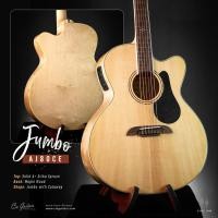 ราคา Alvarez AJ80CE กีตาร์โปร่งไฟฟ้าทรง Jumbo รุ่น Top Solid A Sitka Spruce Maple (8745157810)