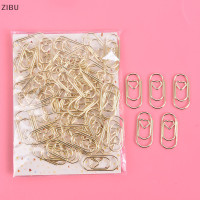 ราคา ZIBU 50ชิ้น ถุงคลิปสีทองคำสีกุหลาบรูปหัวใจขนาดเล็กสีทองที่คั่นหนังสือโลหะคลิปหนีบกระดาษ (20334025306)