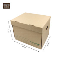 ราคา กล่อง In fo Safe กล่องเก็บเอกสาร กล่องอเนกประสงค์ แพ็ค 2 ชิ้น (17645350402)