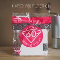 ราคา กระดาษกรอง HARIO V60 Paper Filter White 01 กระดาษกรองกาแฟ สีขาว คุณภาพสูง 100 แผ่น ดริปกาแฟ อุปกรณ์ดริป PP702 (17448838747)