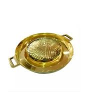 ราคา Telecorsa กระทะทองเหลือง หมูกระทะ กระทะย่างเกาหลี บาร์บีคิว Suai (20539703406)