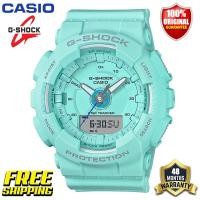 ราคา ต้นฉบับ G Shock GMAS130 ผู้หญิงนาฬิกาสปอร์ตคู่แสดงเวลา 200 เมตรกันน้ำกันกระแทกและกันน้ำเวลาโลก LED อัตโนมัติแสงเลดี้ข้อมือกีฬานาฬิกาที่ GMA S130 2APR (20390382795)