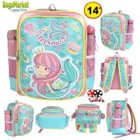 ราคา ็ Mermaid Bagsmarket กระเป๋าเด็ก กระเป๋านักเรียน กระเป๋าเป้มีล้อลาก กระเป๋าลาก เป้มีล้อลาก (20815495508)
