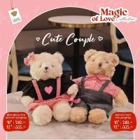ราคา TEDDY HOUSE Magic of love ชุดเสื้อผ้าน้องหมีต้อนรับเทศกาลแห่งความรัก ตุ๊กตาหมี ของขวัญ หมีแต่งตัว (17528338181)