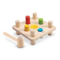 ราคา PLANTOYS HAMMER PEG ของเล่นไม้ แปลนทอยส์ ค้อนตอกสอนสี 12m (8818894550)