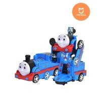 ราคา Toys Train รถไฟ โทมัส ชนถอย แปลงร่างได้ ใส่ถ่าน วิ่งชนถอย มีเพลง มีเสียง โทมัสแปลงร่าง รถไฟโทมัส โทมัส รถไฟ กล่องใหญ่ หุ่นยนต์แปรงร่าง Toys Stor (20306669862)