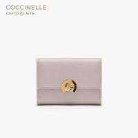 ราคา COCCINELLE กระเป๋าสตางค์ผู้หญิง รุ่น BINXIE สี LIGHT GREY (21008249412)