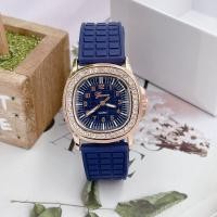 ราคา นาฬิกาผู้หญิง นาฬิกา ผู้หญิง แบรนด์ GENEVA นาฬิกาแบรนด์แท้ นาฬิกากันน้ำ ขอบคริสตัล สายนาฬิกา ยางเรซิน หน้าปัด 35 มม มี 7 แบบ (18525503120)