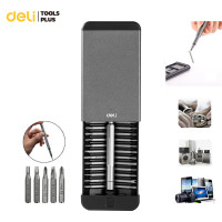 ราคา Deli ไขควงซ่อมนาฬิกา ไขควงซ่อมโทรศัพท์ ชุดไขควงแม่เหล็ก ชุดไขควงแม่นยำ ชุดไขควงเล็ก 25 ชิ้น ขนาดเล็ก พกพาได้ Precision Screwdriver Set (20331343359)