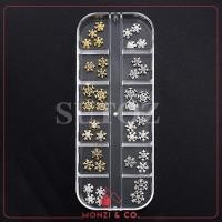 ราคา อะไหล่ติดเล็บ พร้อมส่งทุกวัน เพชรตกแต่งเล็บ Snowflake Nail Decoration Xmas เพชรเกล็ดน้ำแข็ง ธีมคริสต์มาสติดเล็บ (21143997243)