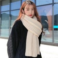 ราคา Oeak ผ้าพันคอสำหรับฤดูหนาวใหม่สำหรับคู่รักผ้าพันคอขนสัตว์เกาหลีผ้าพันคอกันเปื้อนเด็กสีทึบถักนักเรียนอบอุ่นหนา (20961383036)