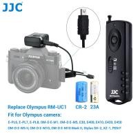 ราคา JJC RM UC1 วิทยุรีโมทคอนโทรลไร้สายควบคุมการลั่นชัตเตอร์สำหรับ Olympus Stylus SH 2 XZ 1 PEN F OM D E M5 II OM D E M10 OM D E M10 Mark II E PL6 E PL7 E PL8 OM D E M1 OM D E M5 E P3 E P5 E600 E620 กล้อง 