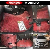 ราคา พรมปูพื้นรถยนต์ 7D HONDA MOBILIO พรม7D QJ VIP หนาพิเศษ เสริมใยดักฝุ่น เข้ารูป เต็มคัน (10586400177)