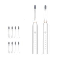 ราคา M Store แปรงสีฟันไฟฟ้า แปรงสีฟันionic สำหรับผู้ใหญ่ปรับความแรงได้6ระดับ กันน้ำ IPX7 4หัว หัวแปรงสีฟัน sparkle แปรงสีฟัน หัวแปรงสีฟัน Ionic Electic Toothbrush (20905387570)