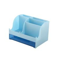 ราคา MMShop ชั้นวางของ กล่องเก็บของบนโต๊ะ กล่องปากกา กล่องจัดระเบียบบนโต๊ะทำงาน กล่องเครื่องสำอางค์ (11073947869)