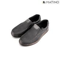 ราคา MATINO SHOES รองเท้าหนังชาย รุ่น MC S 7805 BLACK COFFEE (17288654793)