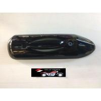 ราคา กันร้อน ข้างท่อไอเสีย ฝาครอบท่อไอเสีย สำหรับรถ scoopy i สกู้ปปี้ งานสั่งทำ สีครีม (17433249387)