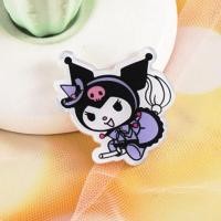 ราคา Sanrio Cinnamoroll Kuromi เข็มกลัดอะคริลิคการ์ตูนสำหรับเด็กผู้หญิงนักเรียนแฟชั่นเครื่องประดับปกกระเป๋าเป้สะพายหลังปกเสื้อแจ็คเก็ตกางเกงยีนส์กระเป๋าอุปกรณ์เสริมแบบแขวน (18861941574)