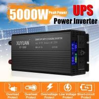 ราคา 220V 3000 4000 5000W UPS Modified Sine Wave LCD Display Grid 12V to 220V Solar Power Inverter for car truck (15152472333)