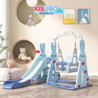ราคา Kisubobaby ชิงช้าสไลเดอร์ 3in1 ชิงช้าเด็กสไลเดอร์ สไลเดอร์ สไลเดอร์เด็ก ชิงช้าเด็ก พร้อมแป้นบาส ลูกบาส (20480600669)